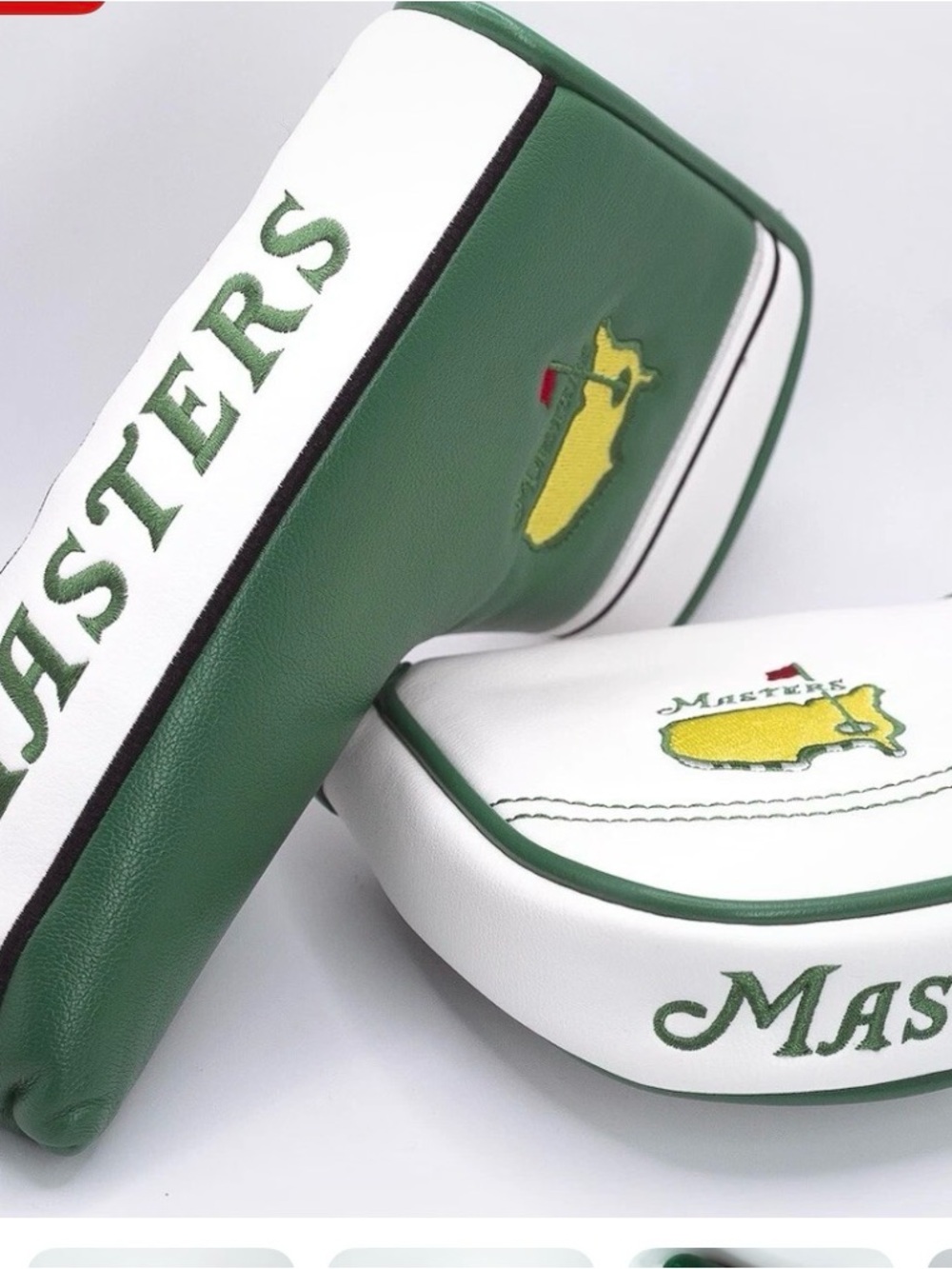 Masters Embroidered golf Putter Cover Set - Blade and mallet
